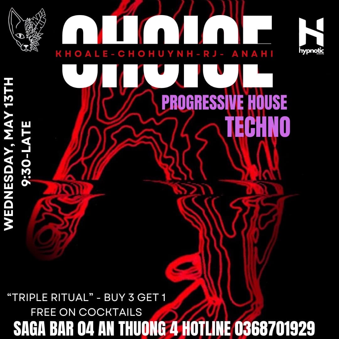 CHOICE PARTY 13 May