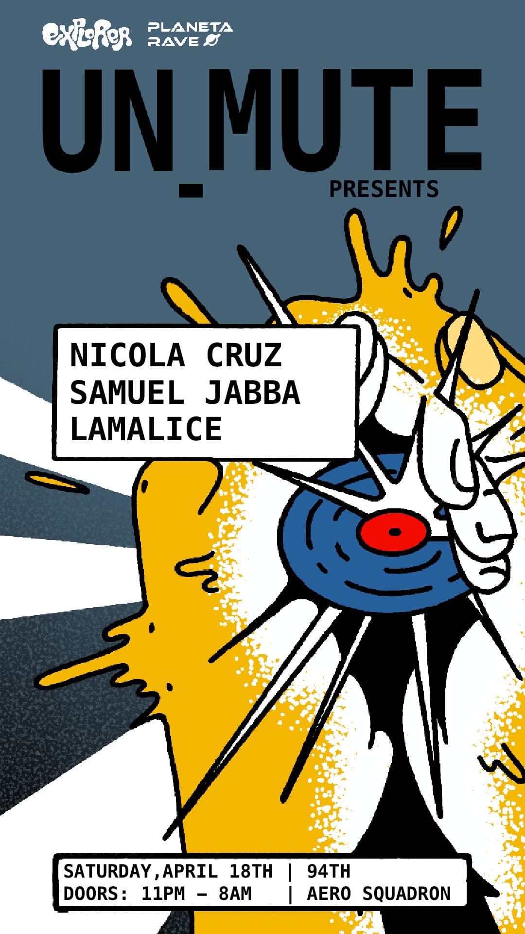 Nicola Cruz, Samuel Jabba, LAMALICE by Un_Mute & Explorer