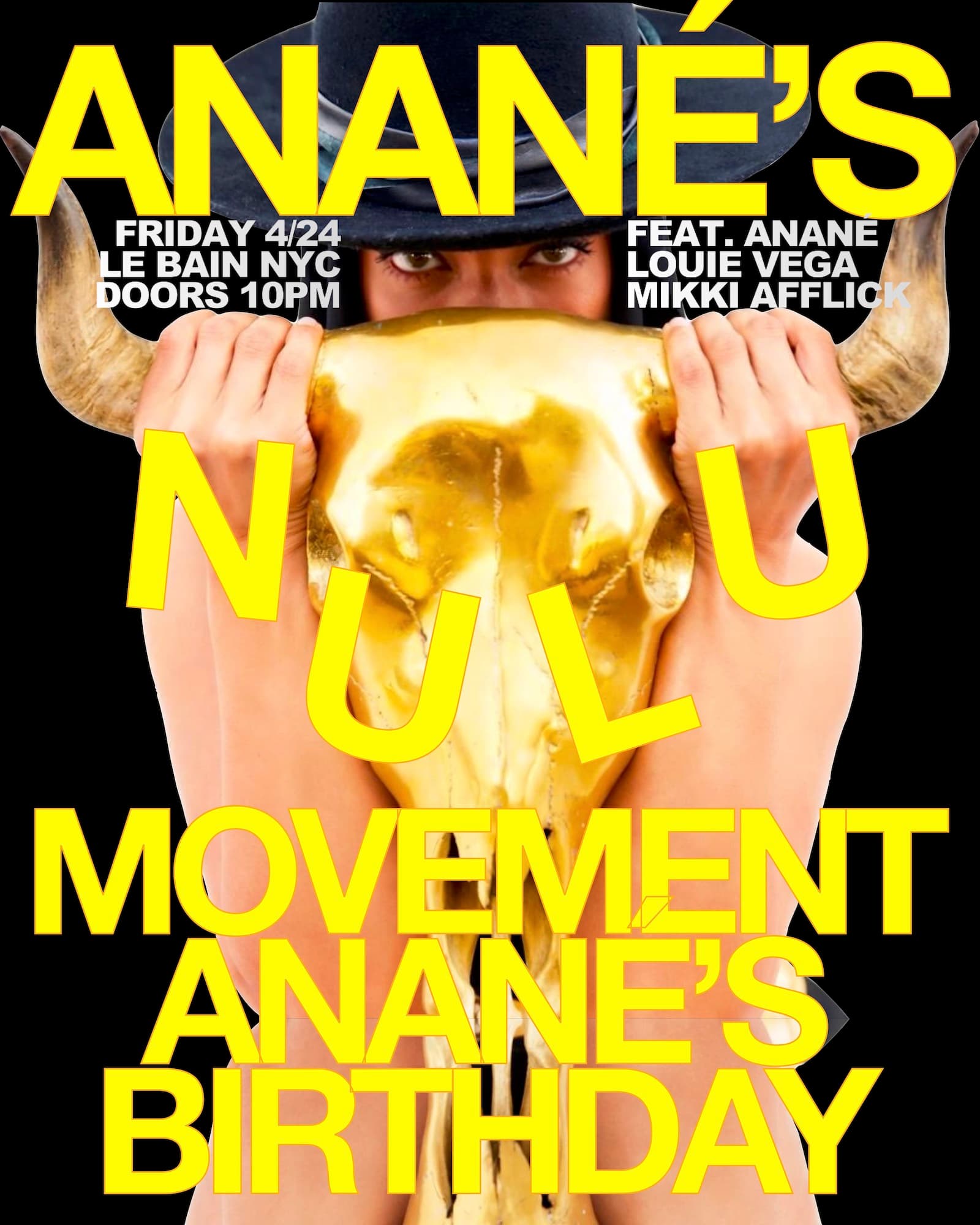 ANANÉ'S NULU MOVEMENT with Louie Vega & Mikki Afflick