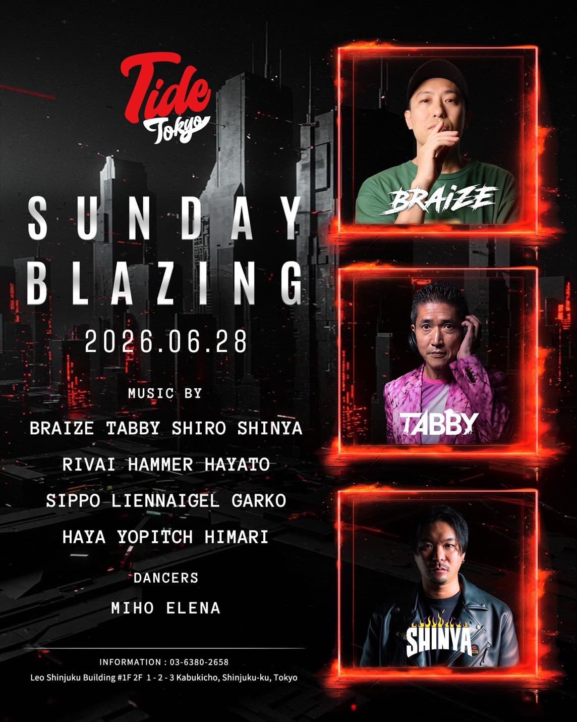 sunday blazing