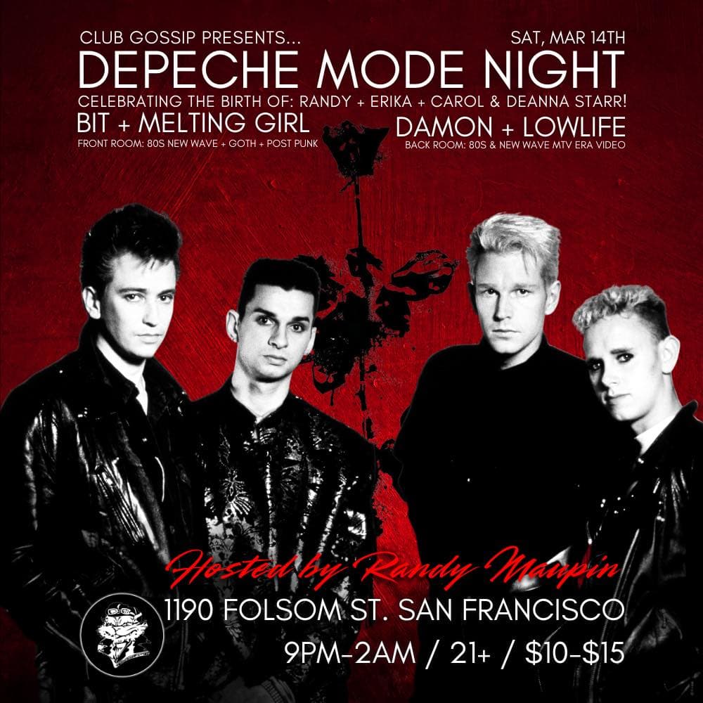 Depeche Mode Night - Club Gossip at Cat Club