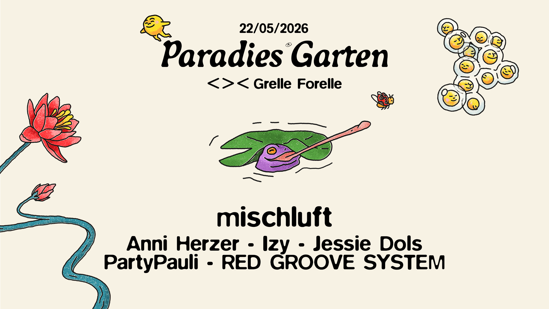Paradies Garten with Mischluft