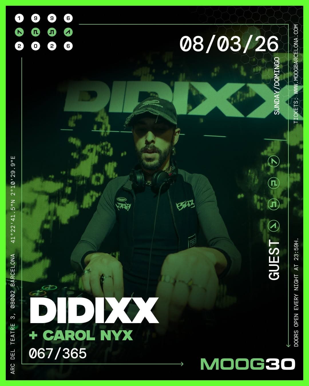 MOOG // GUEST DJ