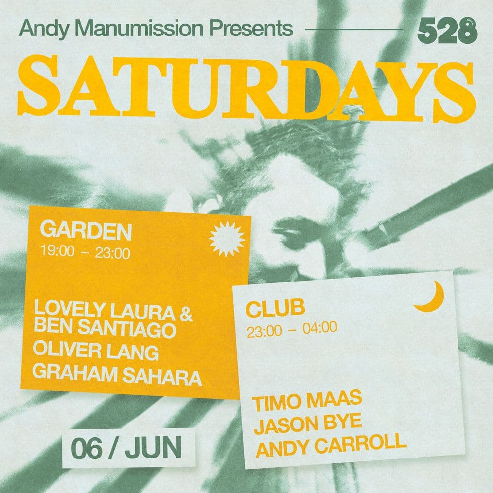 ANDY MANUMISSION PRESENTS SATURDAYS