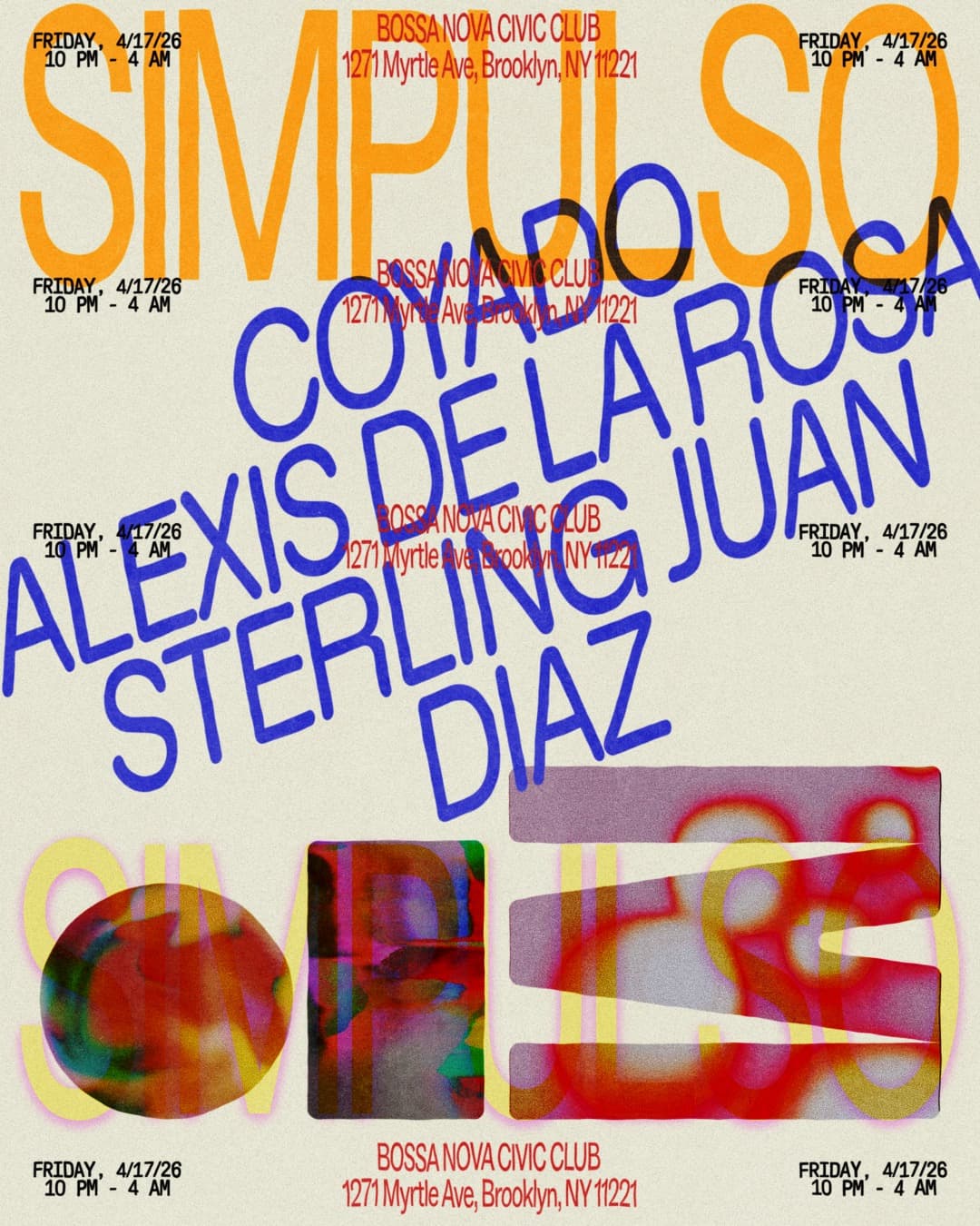 SIMPULSO 013: with Coyado, ALEXIS DE LA ROSA + Sterling Juan Diaz