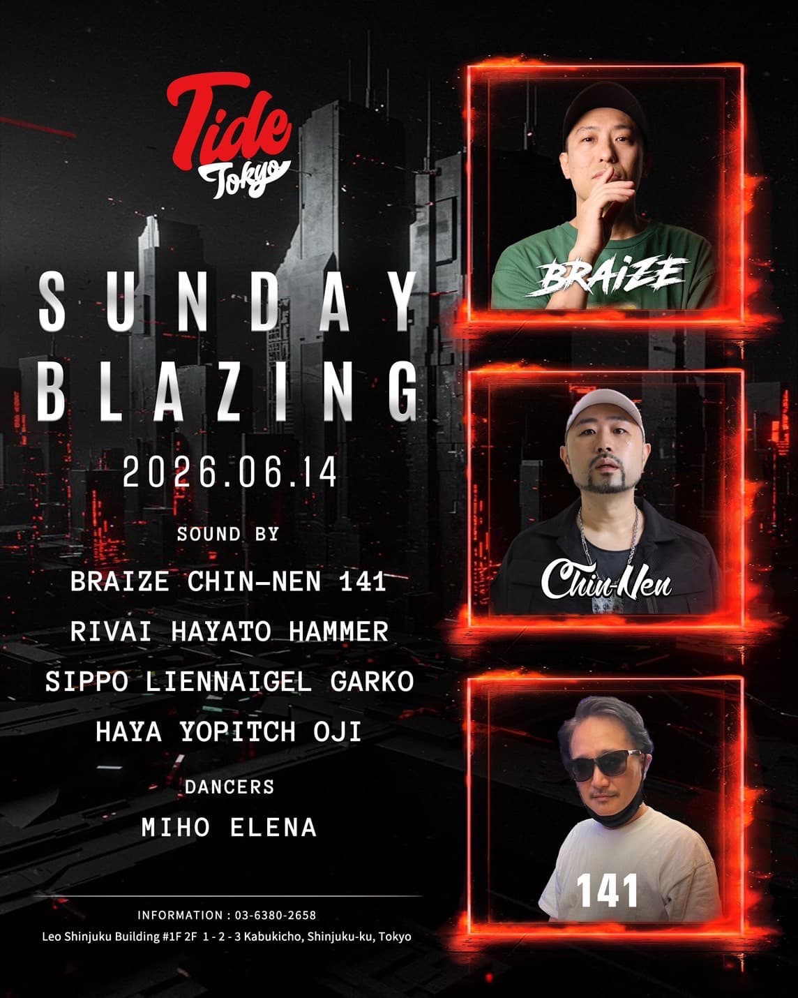 sunday blazing