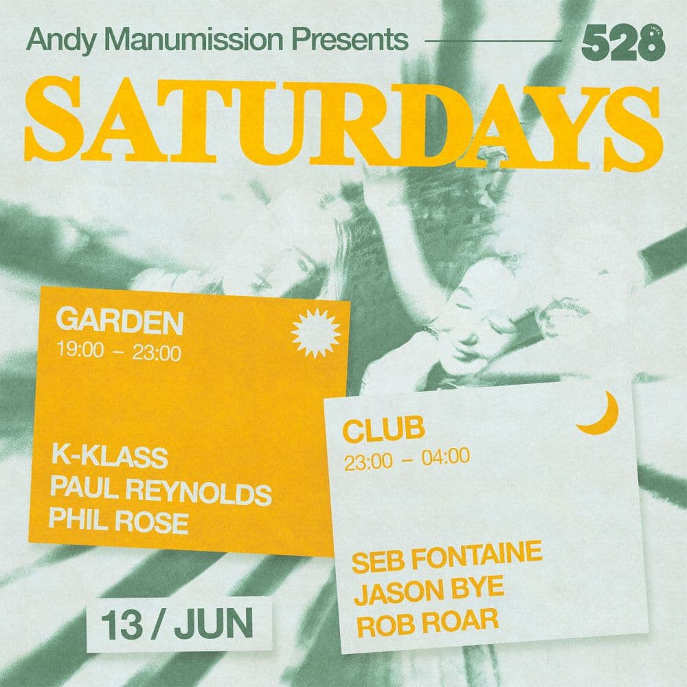 ANDY MANUMISSION PRESENTS SATURDAYS
