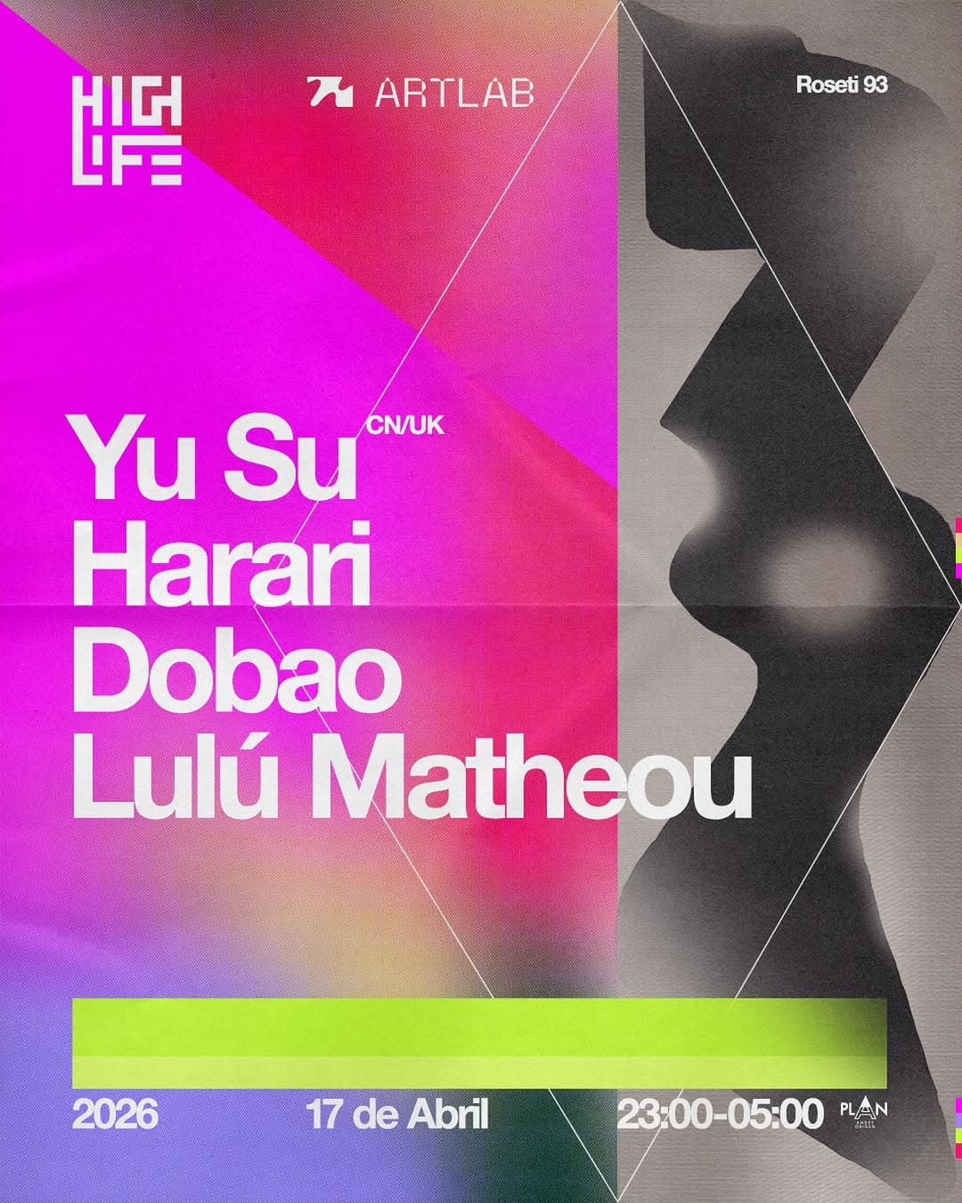 Highlife pres. Yu Su (CN/UK)