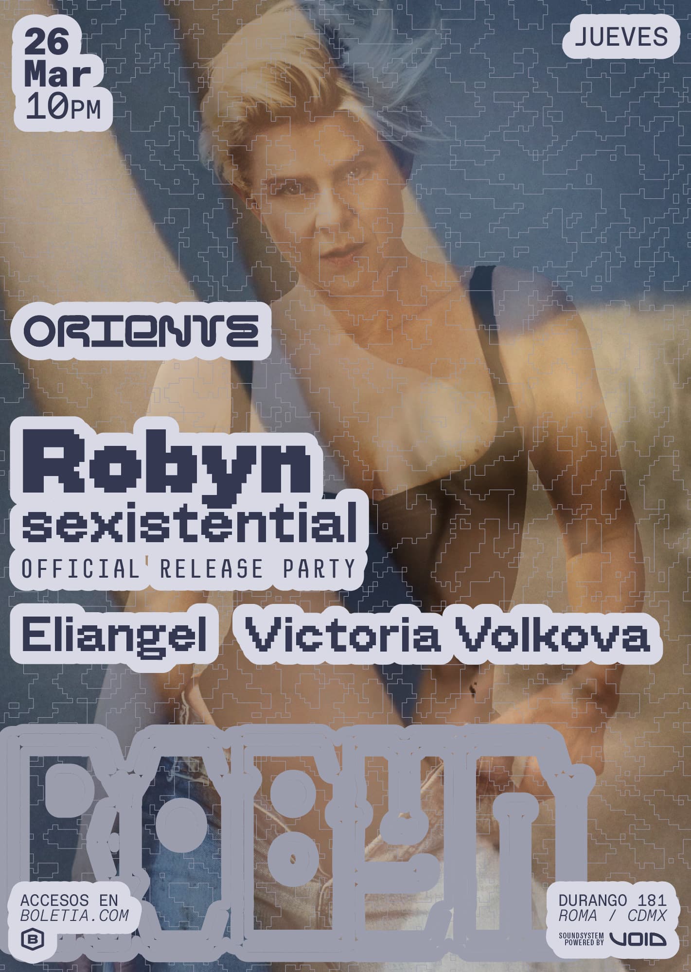'Sexistential' Official Release Party by ROBYN. Dj sets por: Eliangel, Victoria Volkova