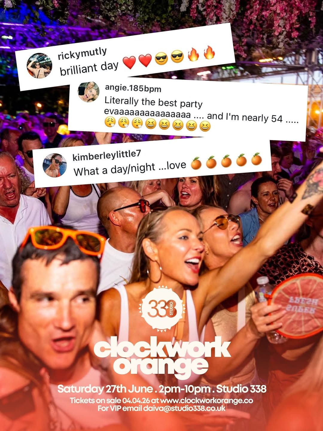 Clockwork Orange at Studio 338