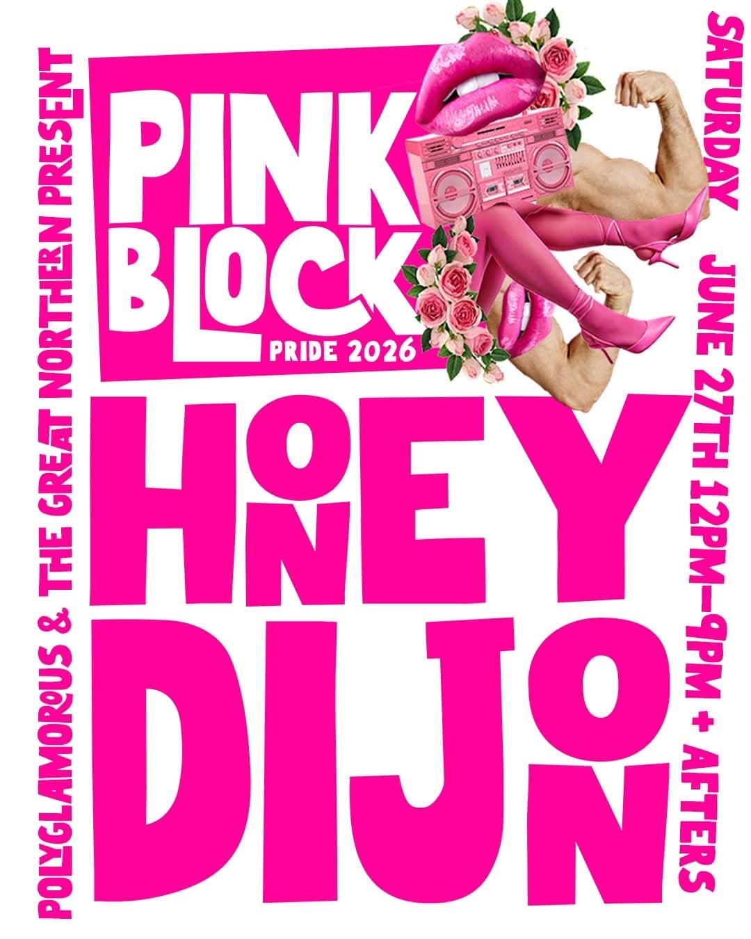 PINK BLOCK PRIDE 2026 w/ Honey Dijon & Analog Soul