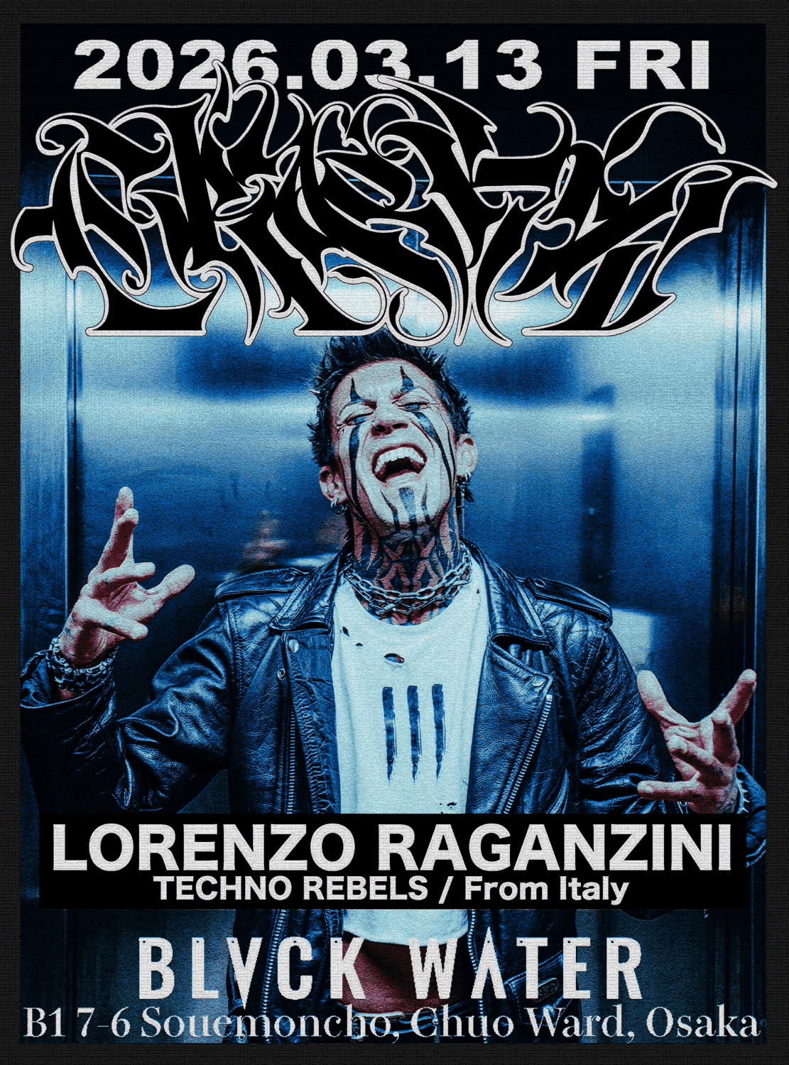 HARD TECHNO 'CRACKS' with Lorenzo Raganzini(from Italy)