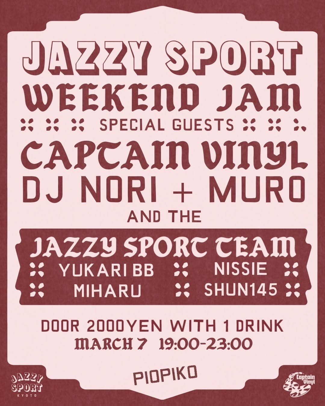 JAZZY SPORT KYOTO 8th Anniversary