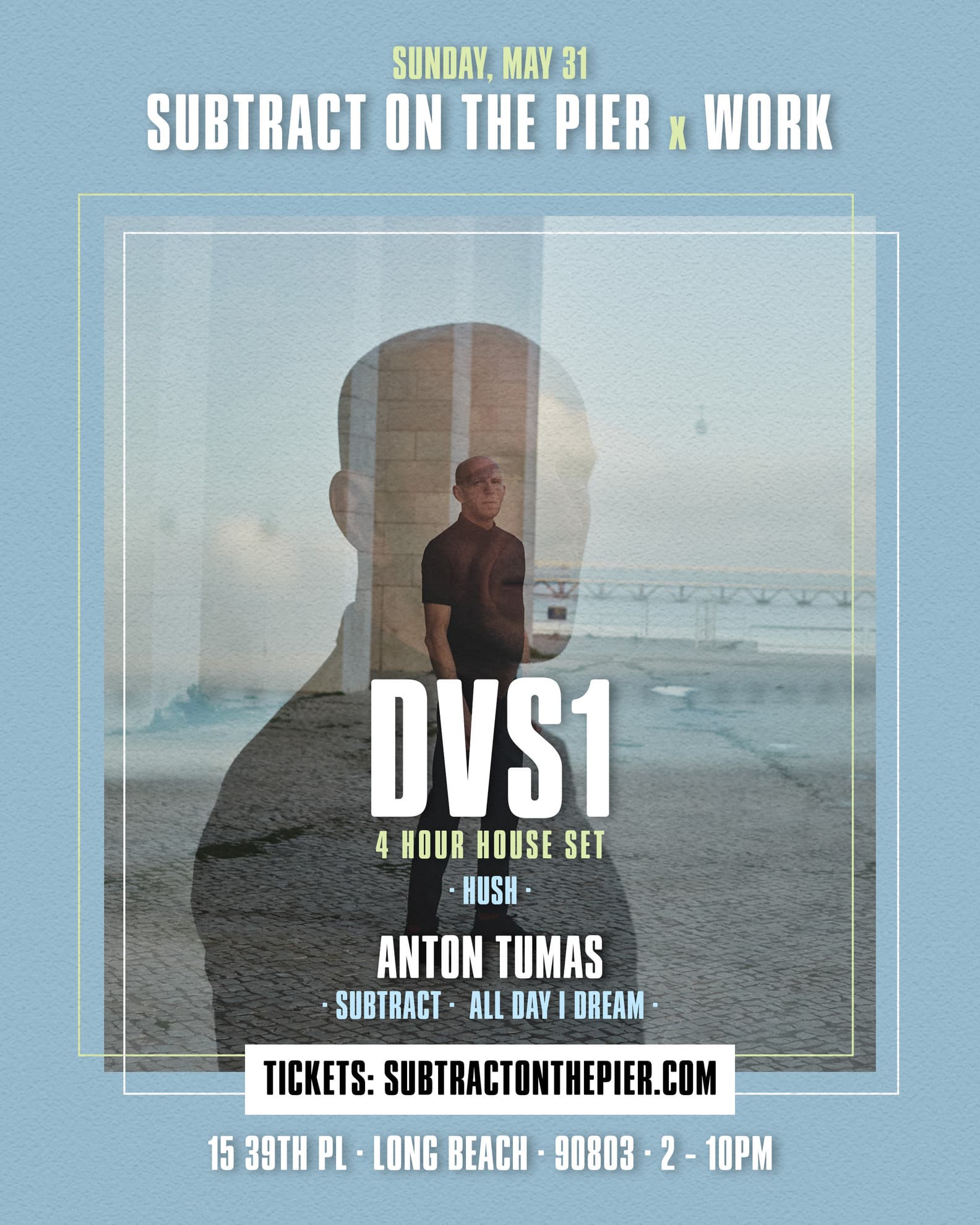 Subtract On The Pier x WORK: DVS1 & Anton Tumas
