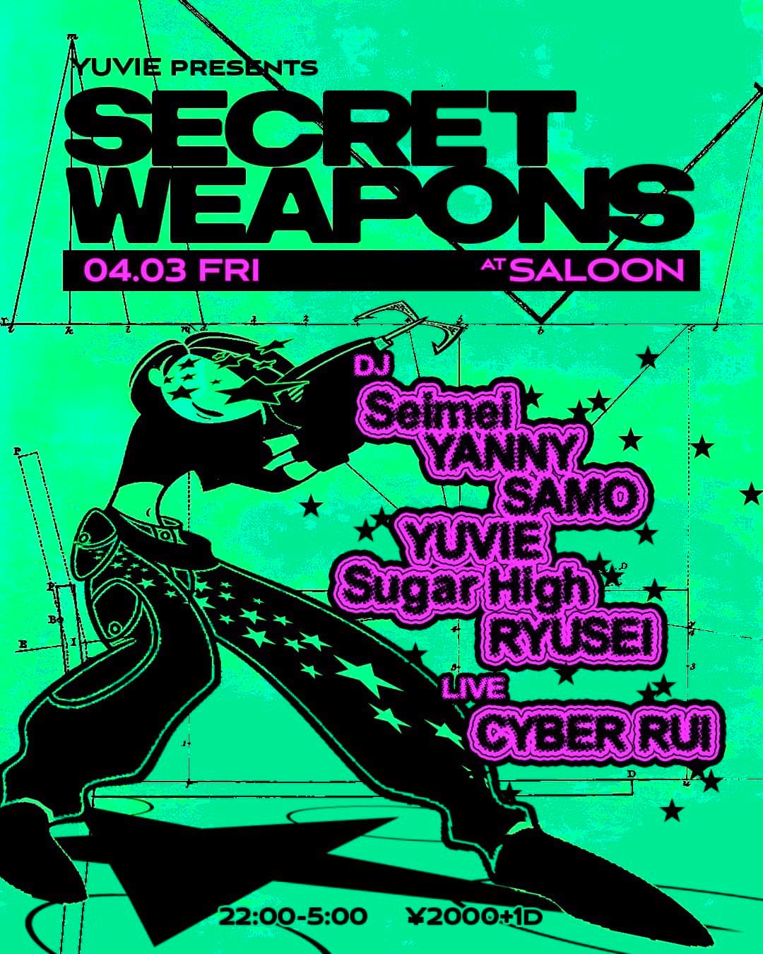 YUVIE presents 'SECRET WEAPONS-