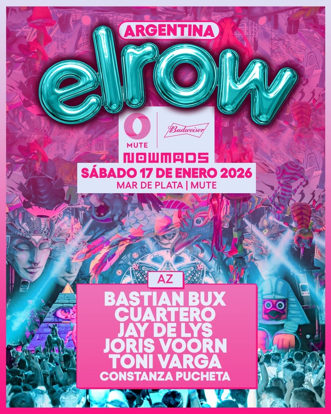 elrow at Mute Mar del Plata