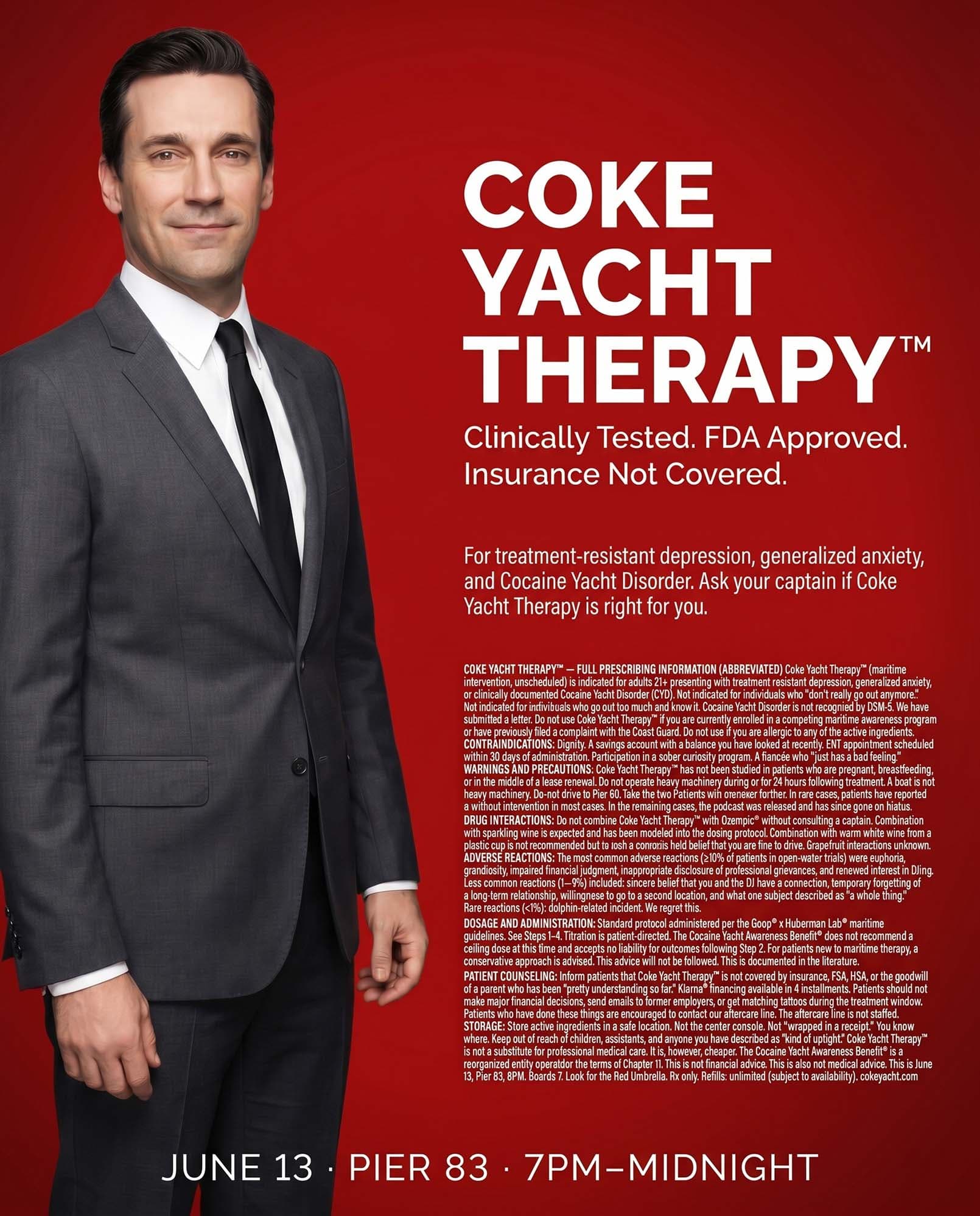 Coke Yacht: Maritime Intervention 2026