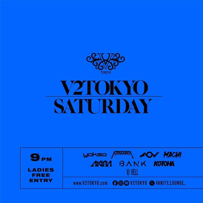 V2 Tokyo SATURDAY