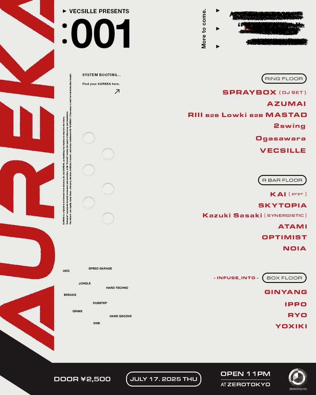 VECSILLE presents AUREKA