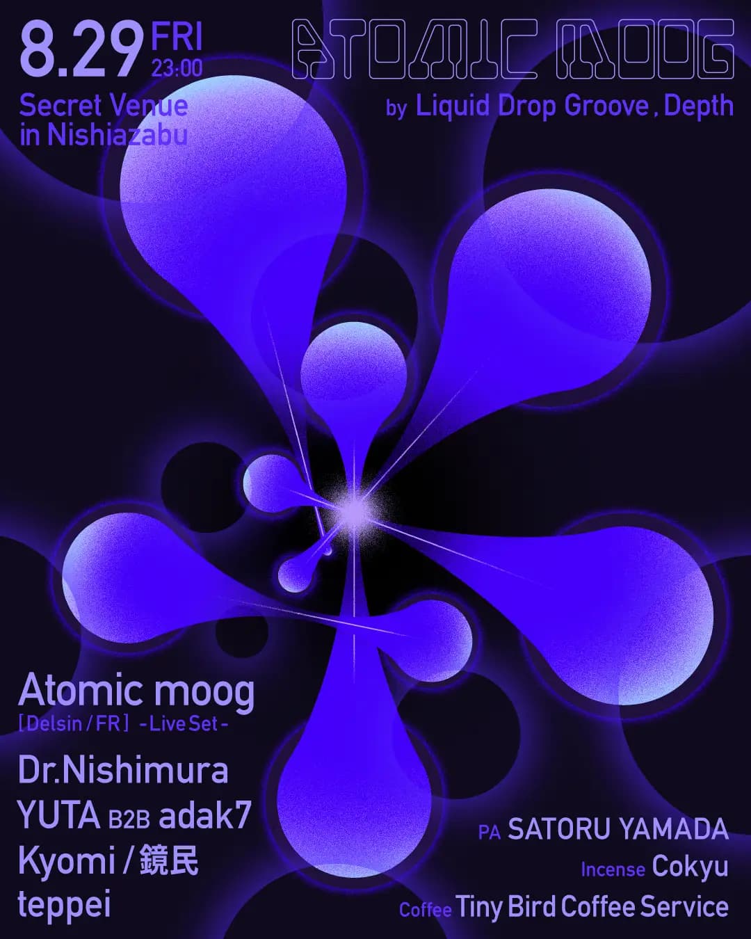 Atomic moog by LDG, Depth