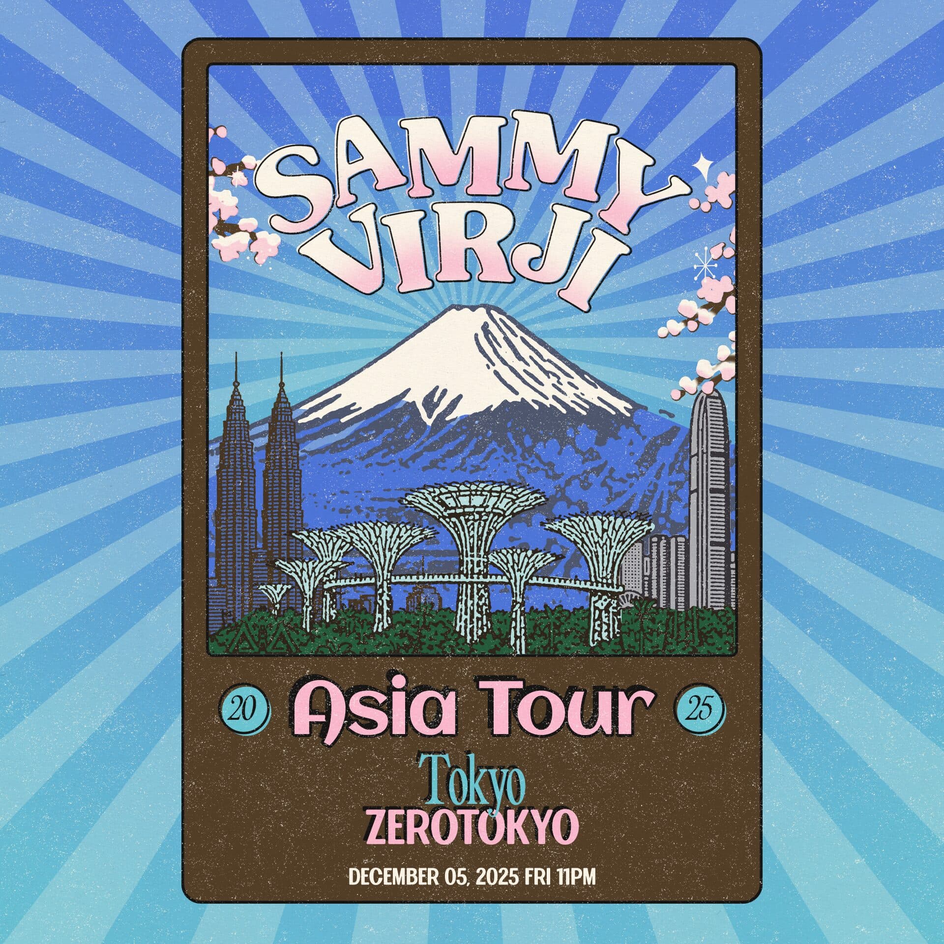 SAMMY VIRJI ASIA TOUR 2025