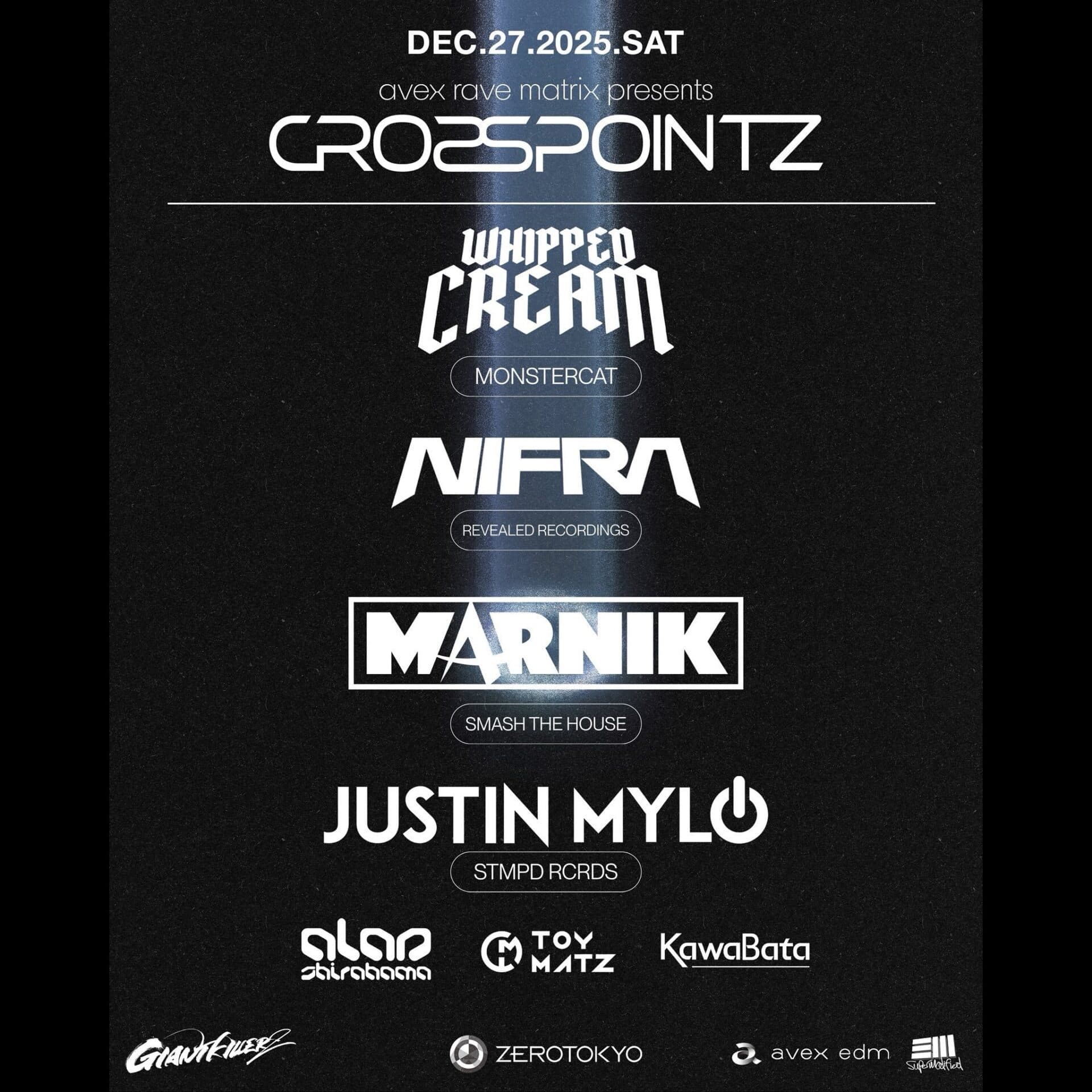 avex rave matrix 2025 presents “CROSSPOINTZ”