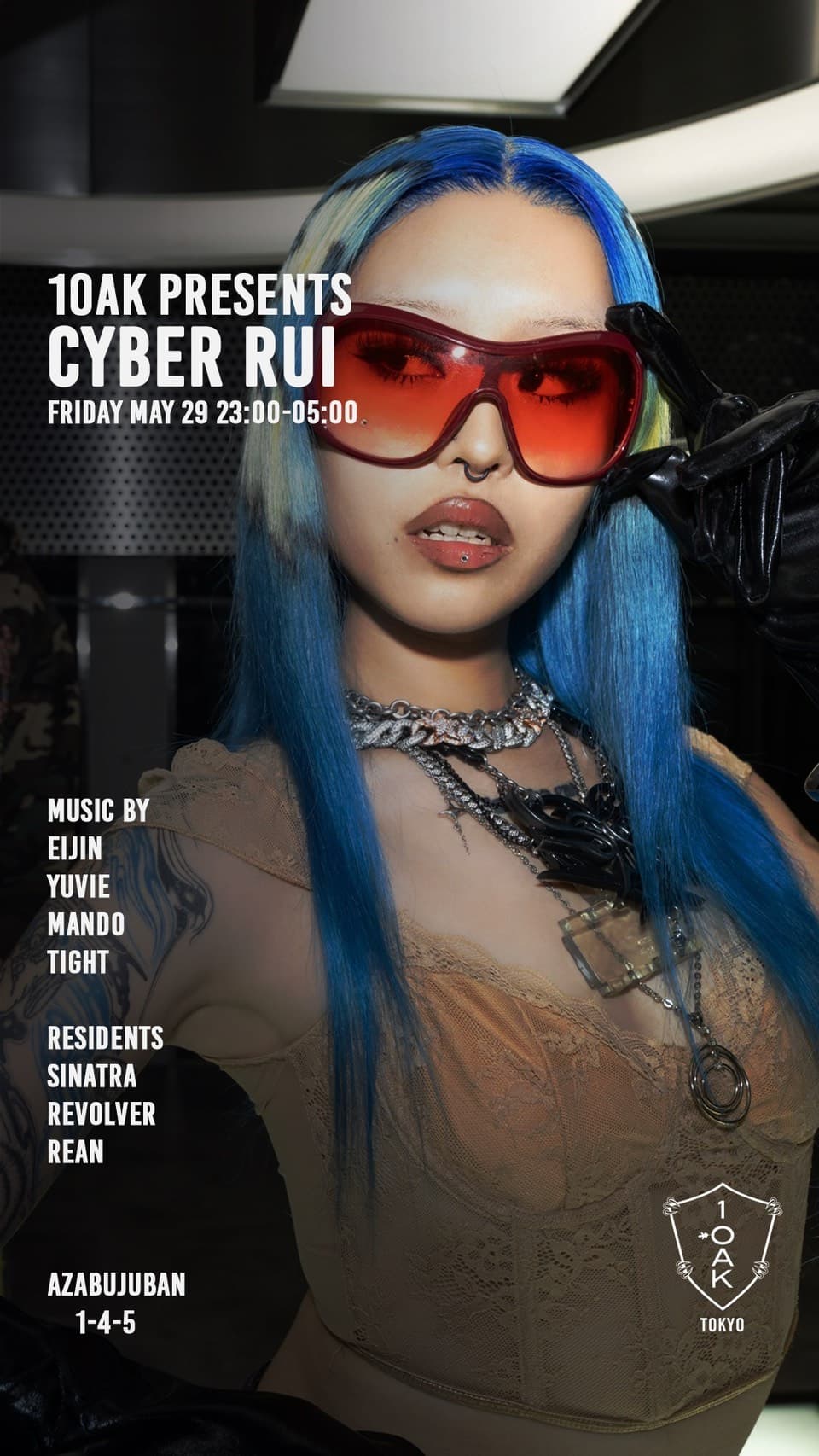1OAK Tokyo welcomes CYBER RUI