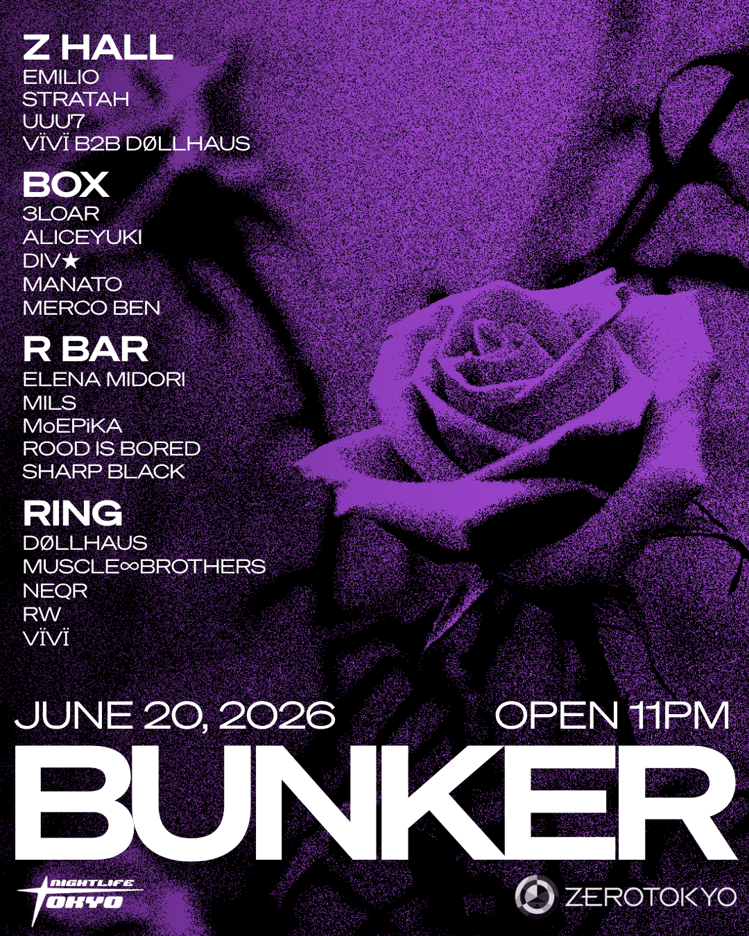 BUNKER – Hard Techno / Hard Trance / Techno