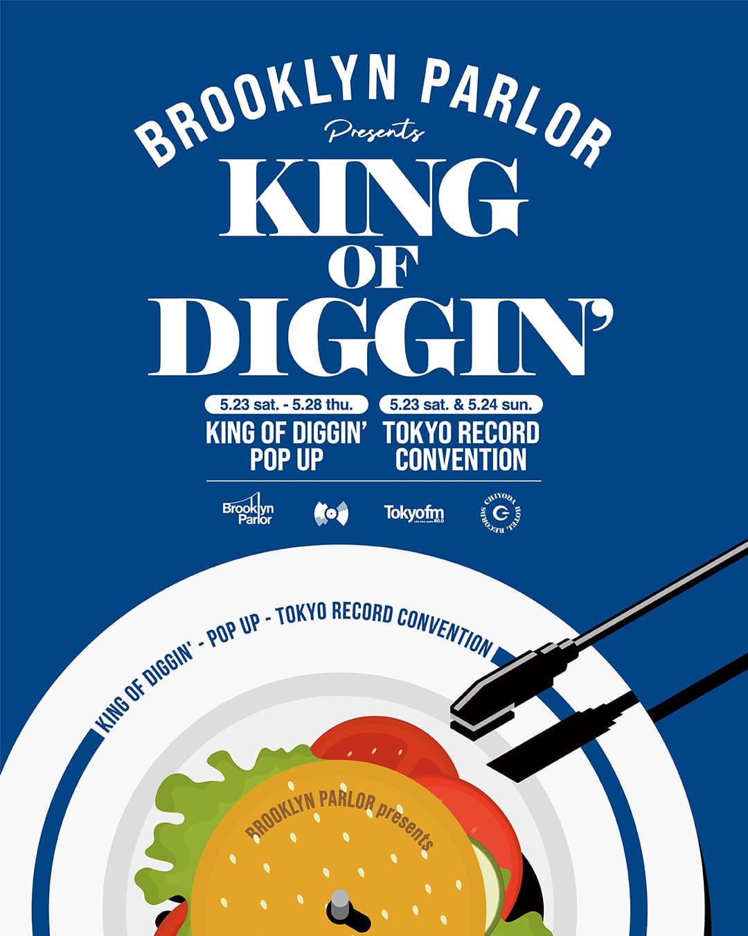Brooklyn Parlor presents KING OF DIGGIN' × TOKYO RECORD CONVENTION