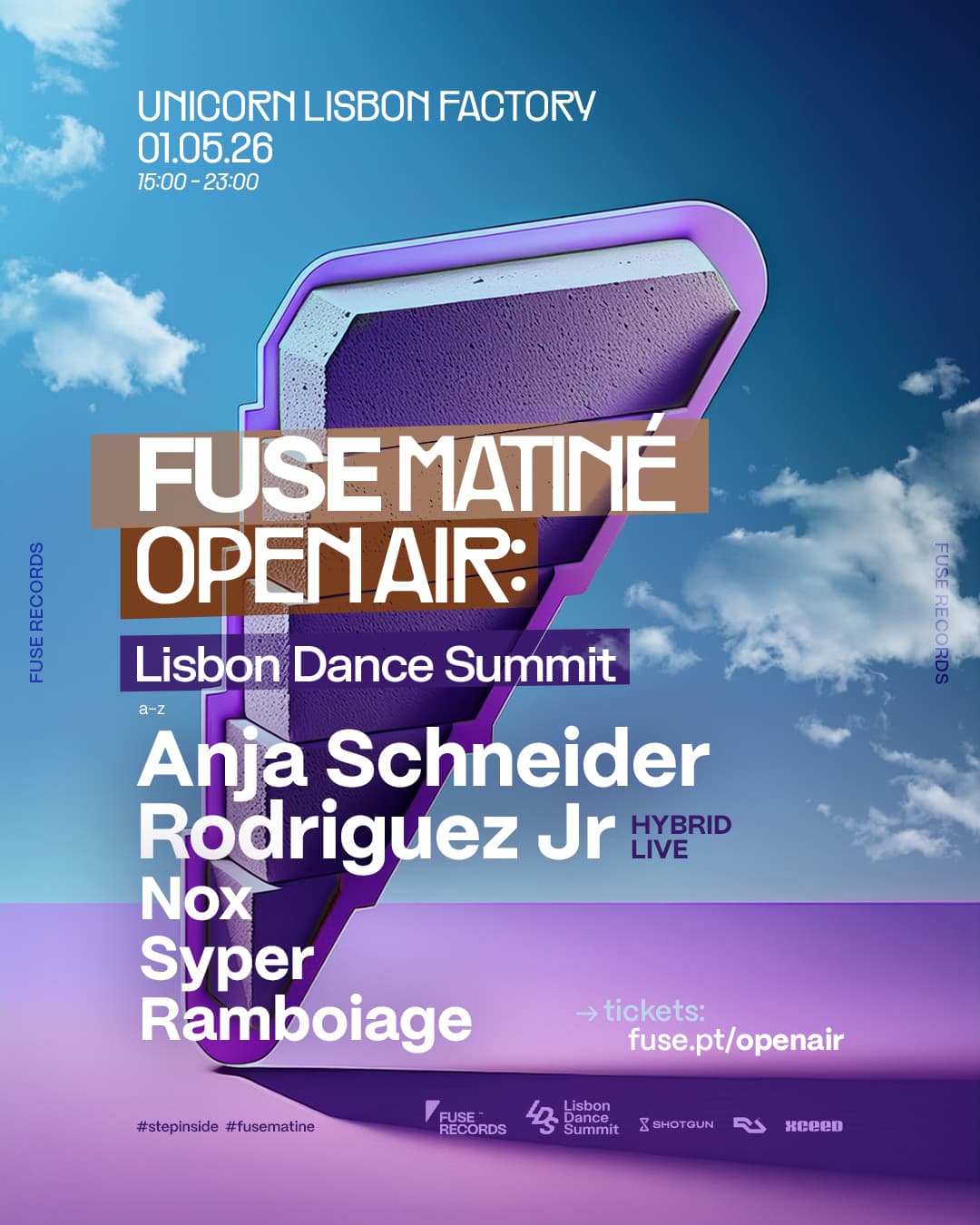 Fuse Matiné Open Air: Lisbon Dance Summit