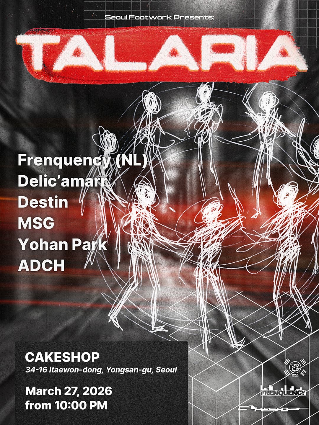 Seoul Footwork presents: TALARIA with Frenquency (NL)