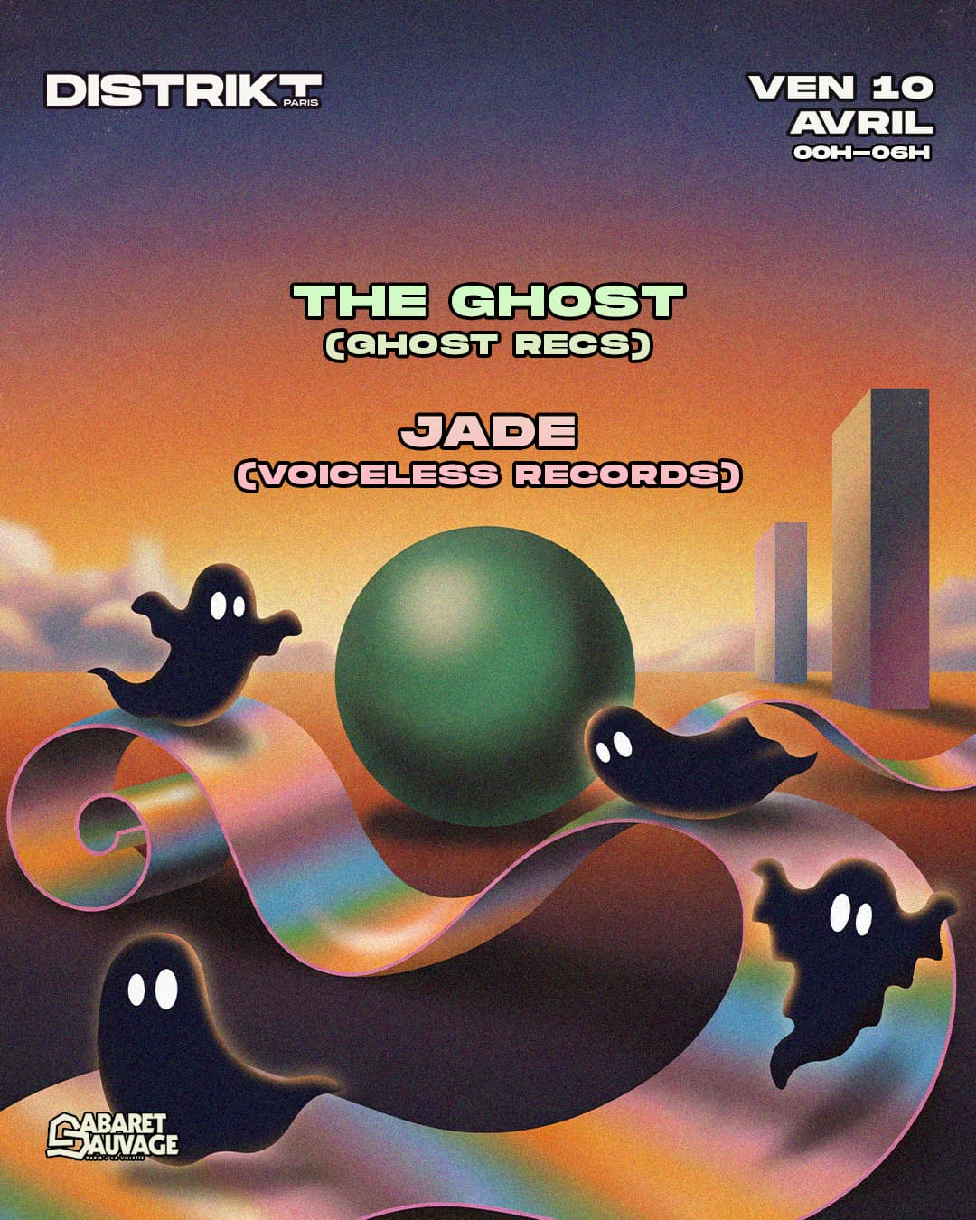 Distrikt Paris with The Ghost and Jade