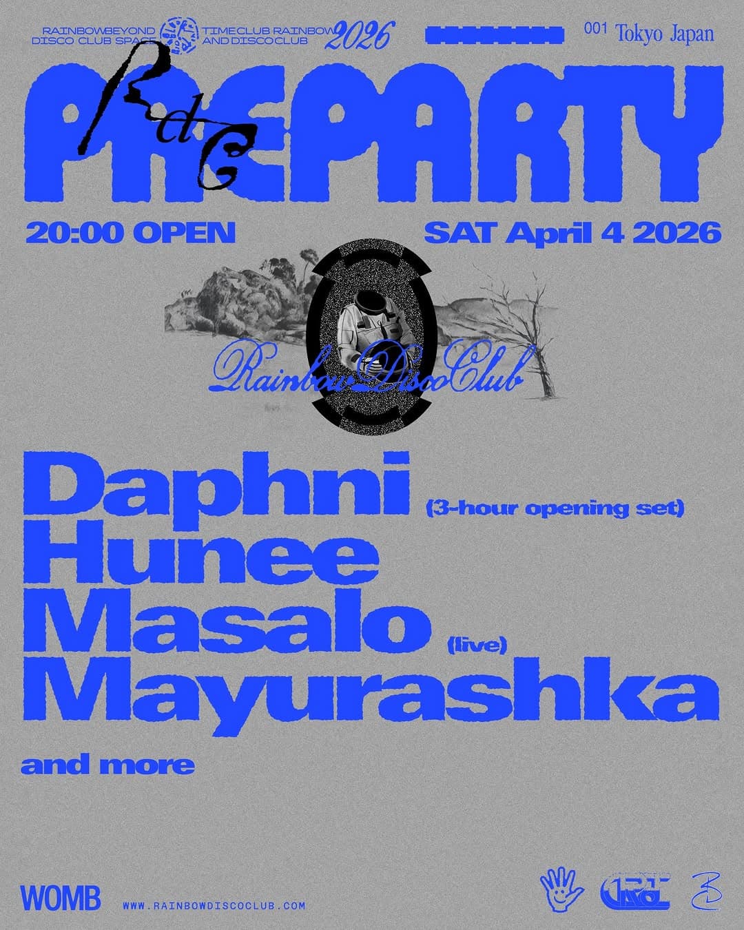 Rainbow Disco Club 2026 Pre-party