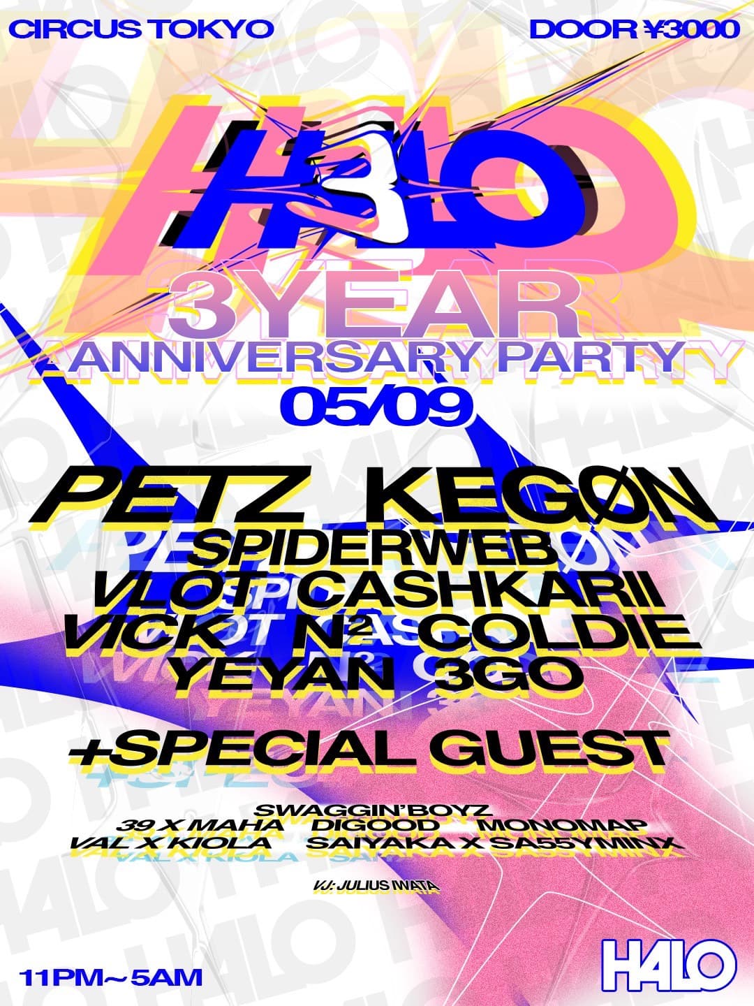 H4LO 3 YEAR ANNIVERSARY PARTY