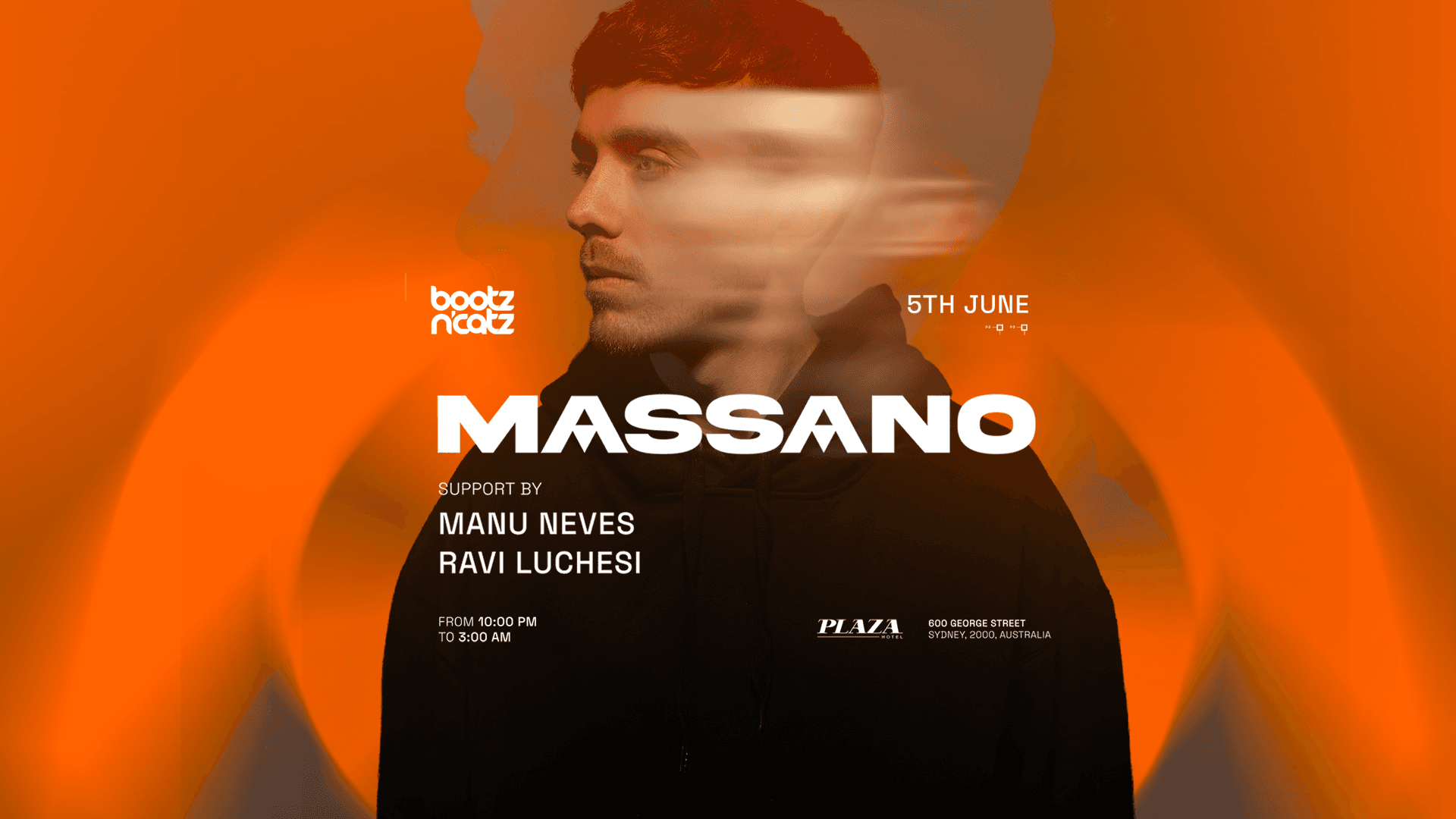 Massano ( Drumcode/Afterlife) - Sydney Debut