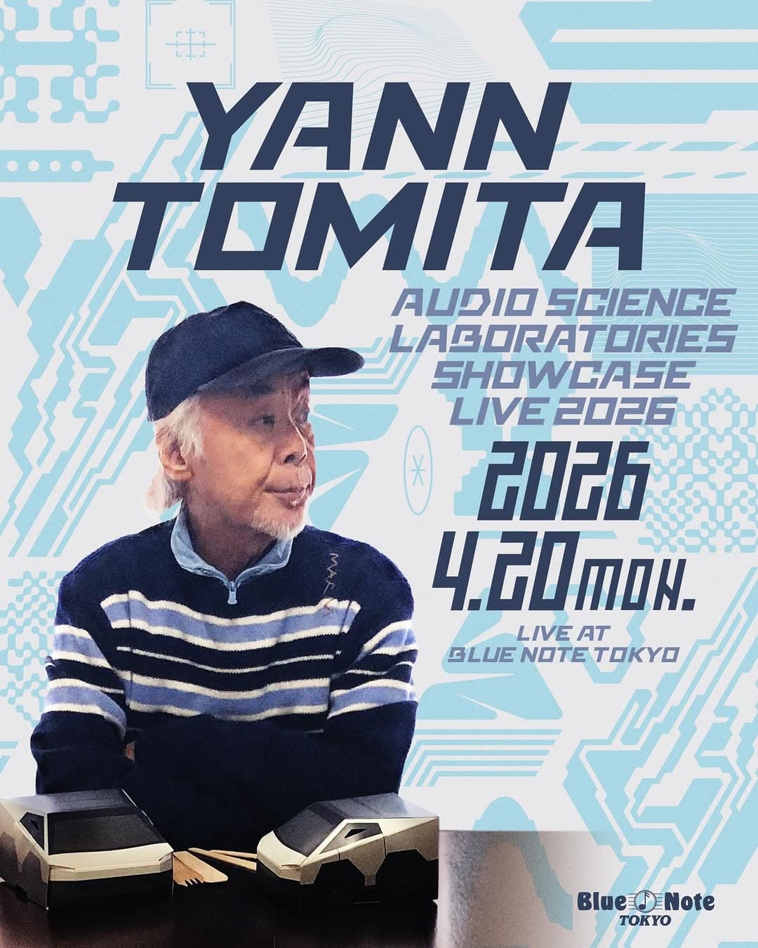 YANN TOMITA AUDIO SCIENCE LABORATORIES SHOWCASE LIVE 2026