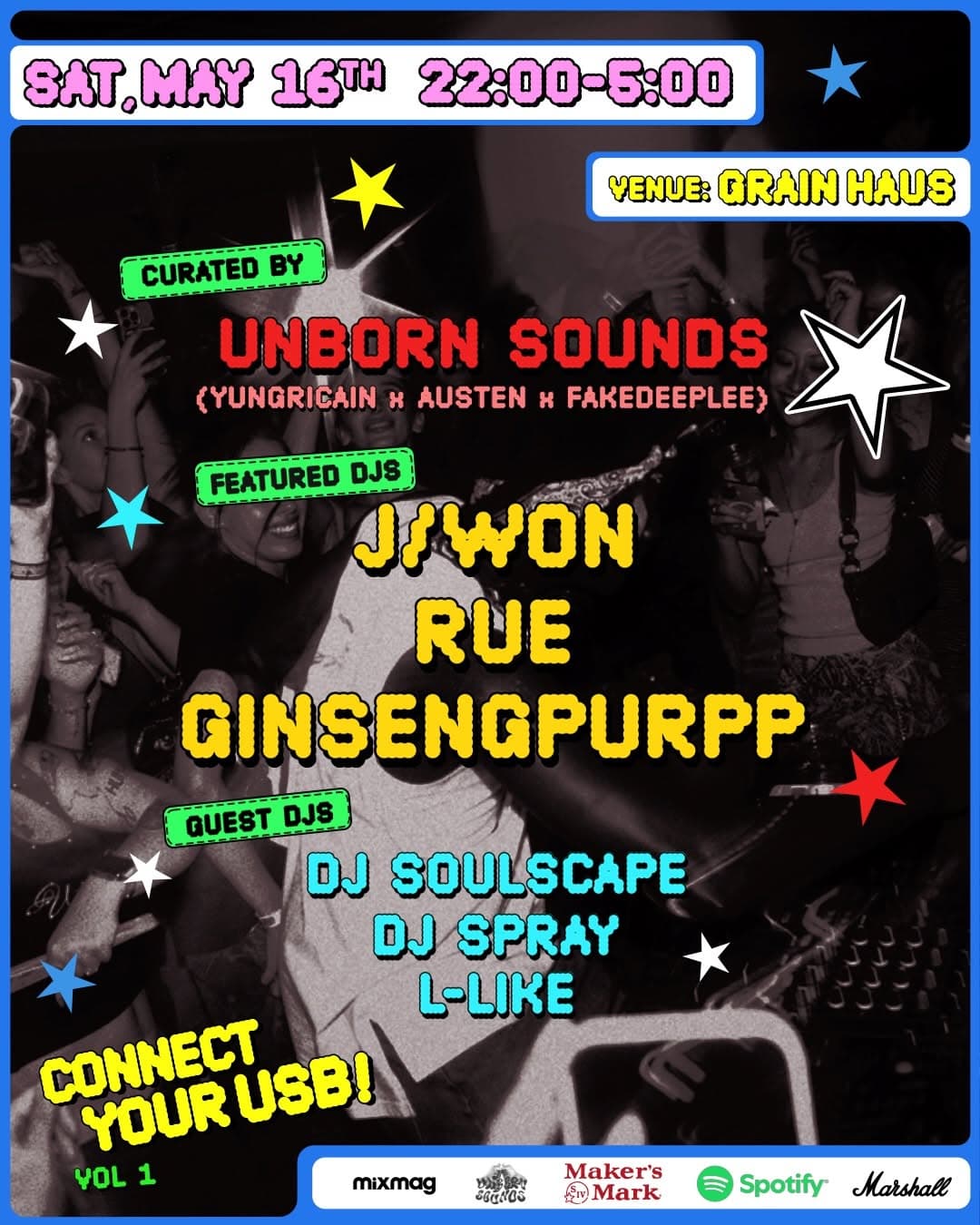 UNBORN SOUNDS PRESENTS 'CONNECT YOUR USB vol.1'