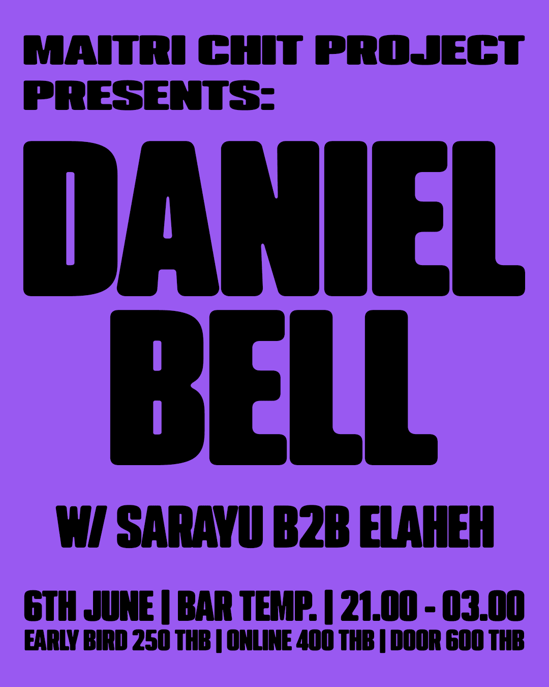 Maitri Chit Project presents: Daniel Bell