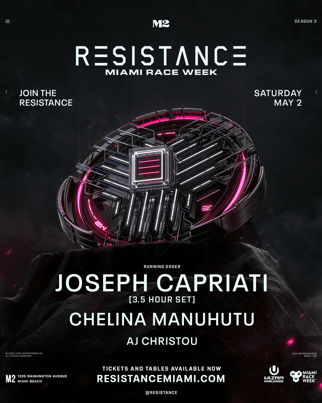 Joseph Capriati: Resistance Miami Race Week