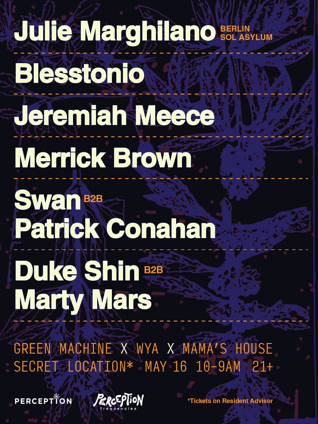 Green Machine x WYA x Mama's House