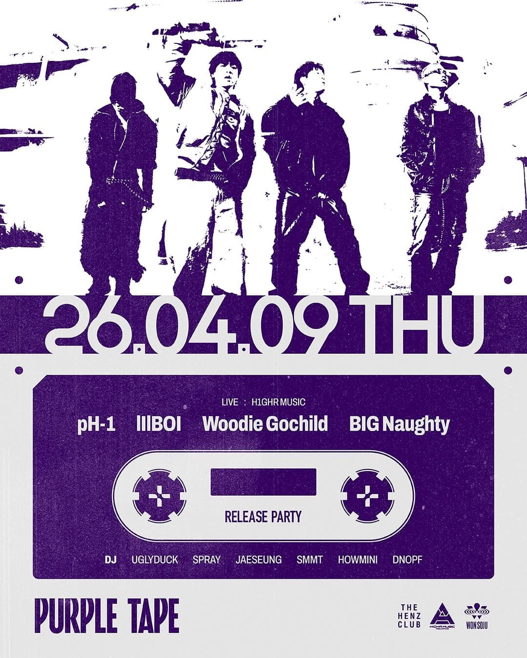 PURPLE TAPE RELEASE PARTY @h1ghrmusic
