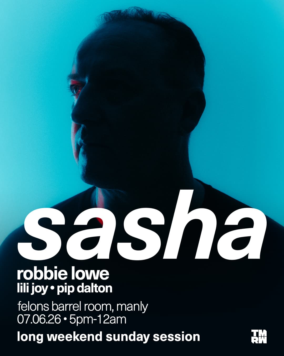 TMRW Music pres. Sasha (UK)