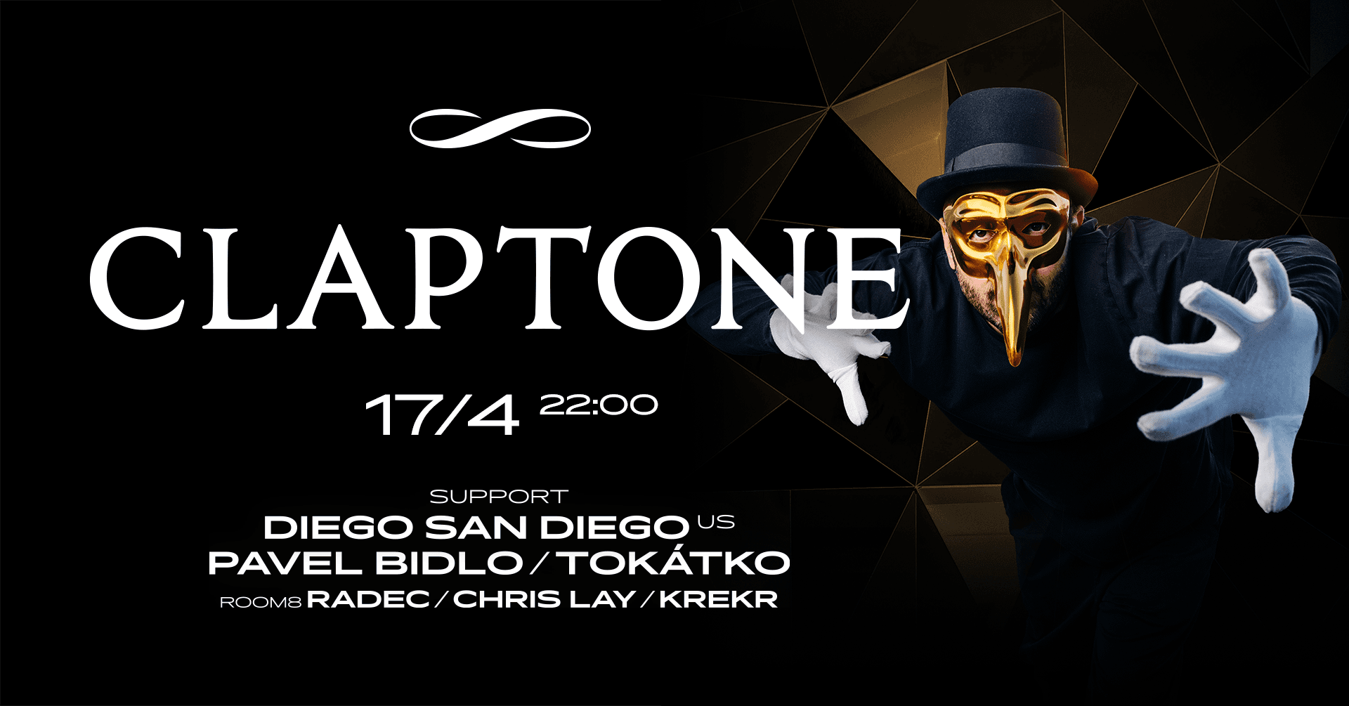 Claptone ∞ ROXY Prague