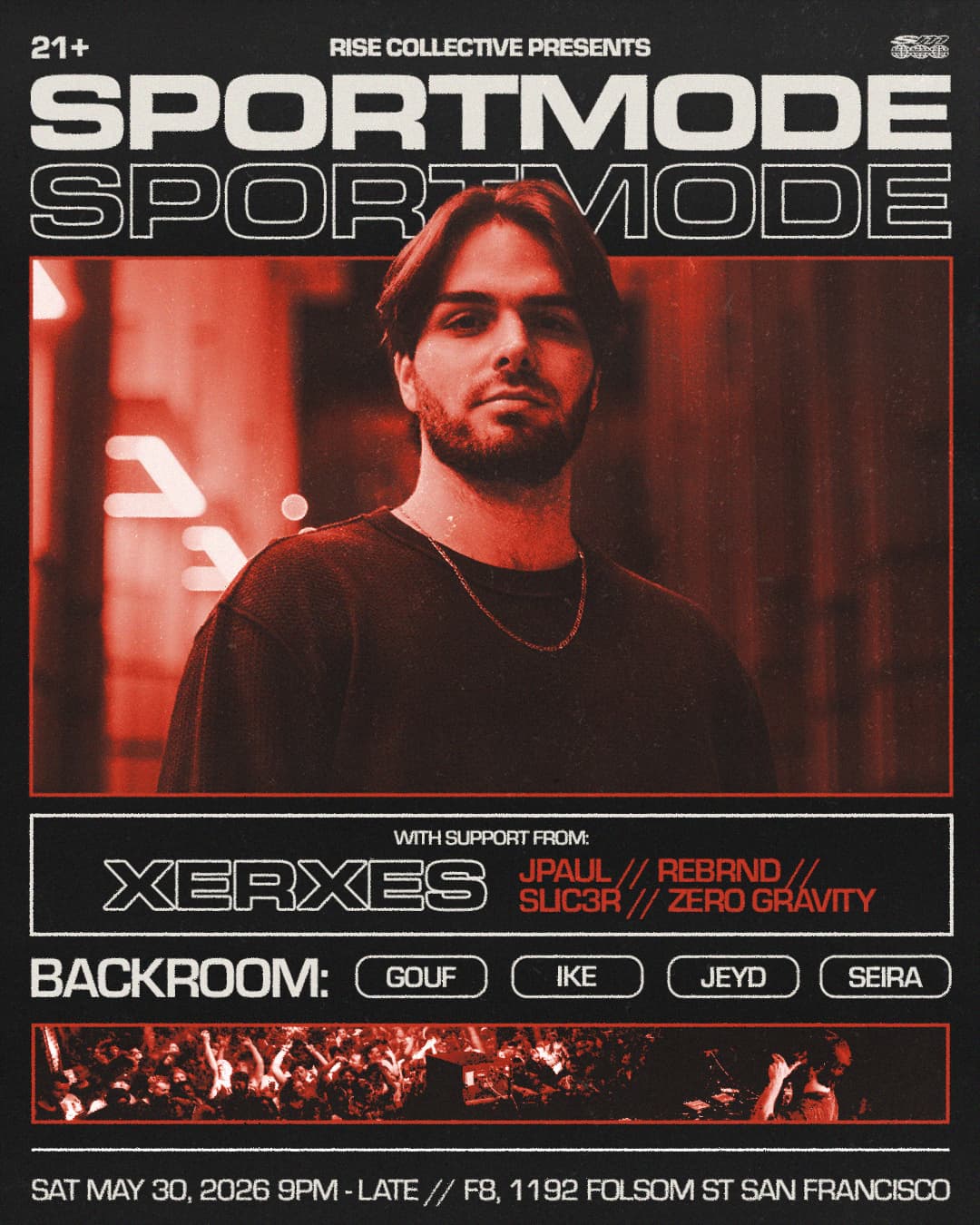RISE COLLECTIVE PRESENTS SPORTMODE (UNOFFICIAL SEVEN LIONS AFTERPARTY)