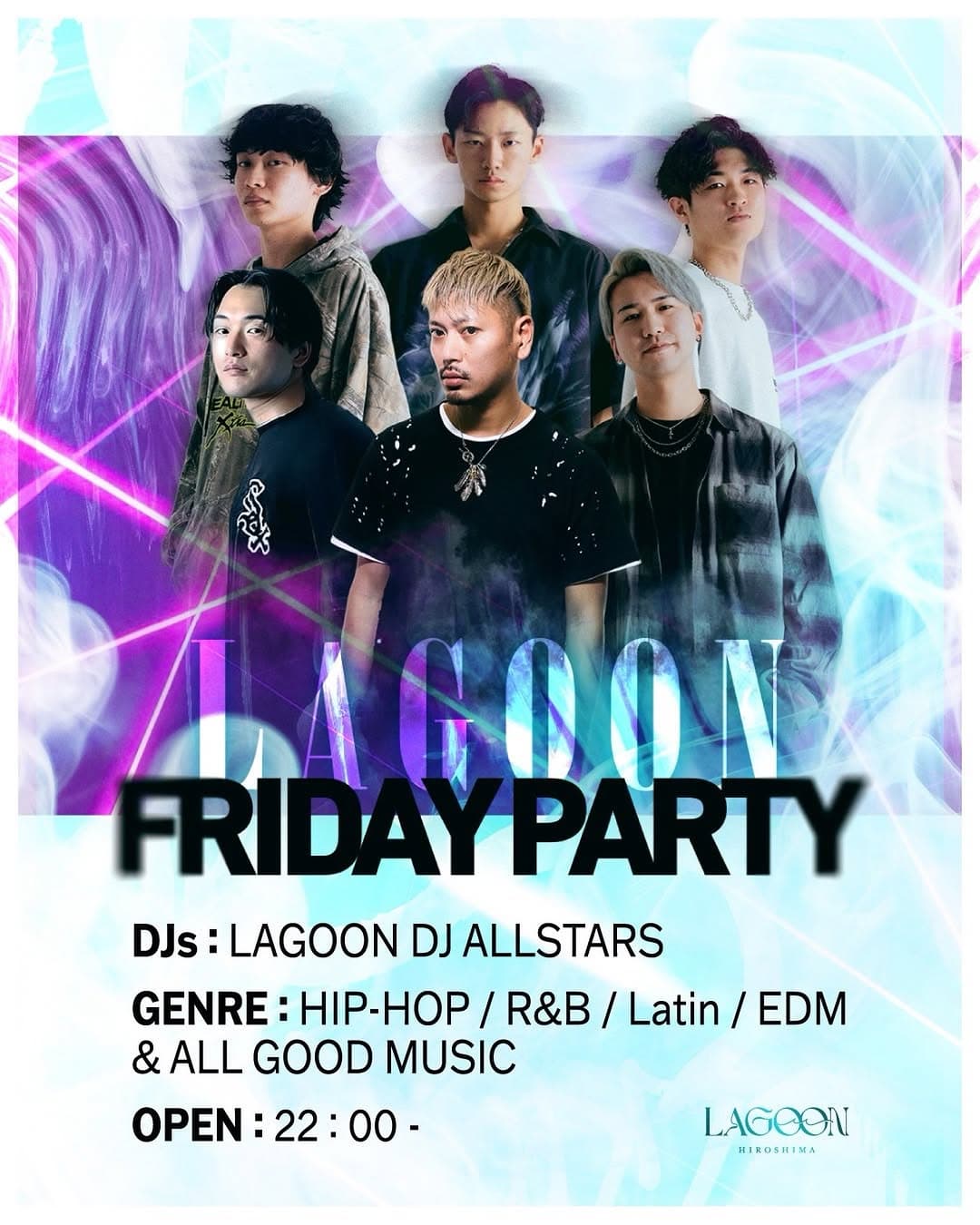 LAGOON HIROSHIMA FRIDAY PARTY
