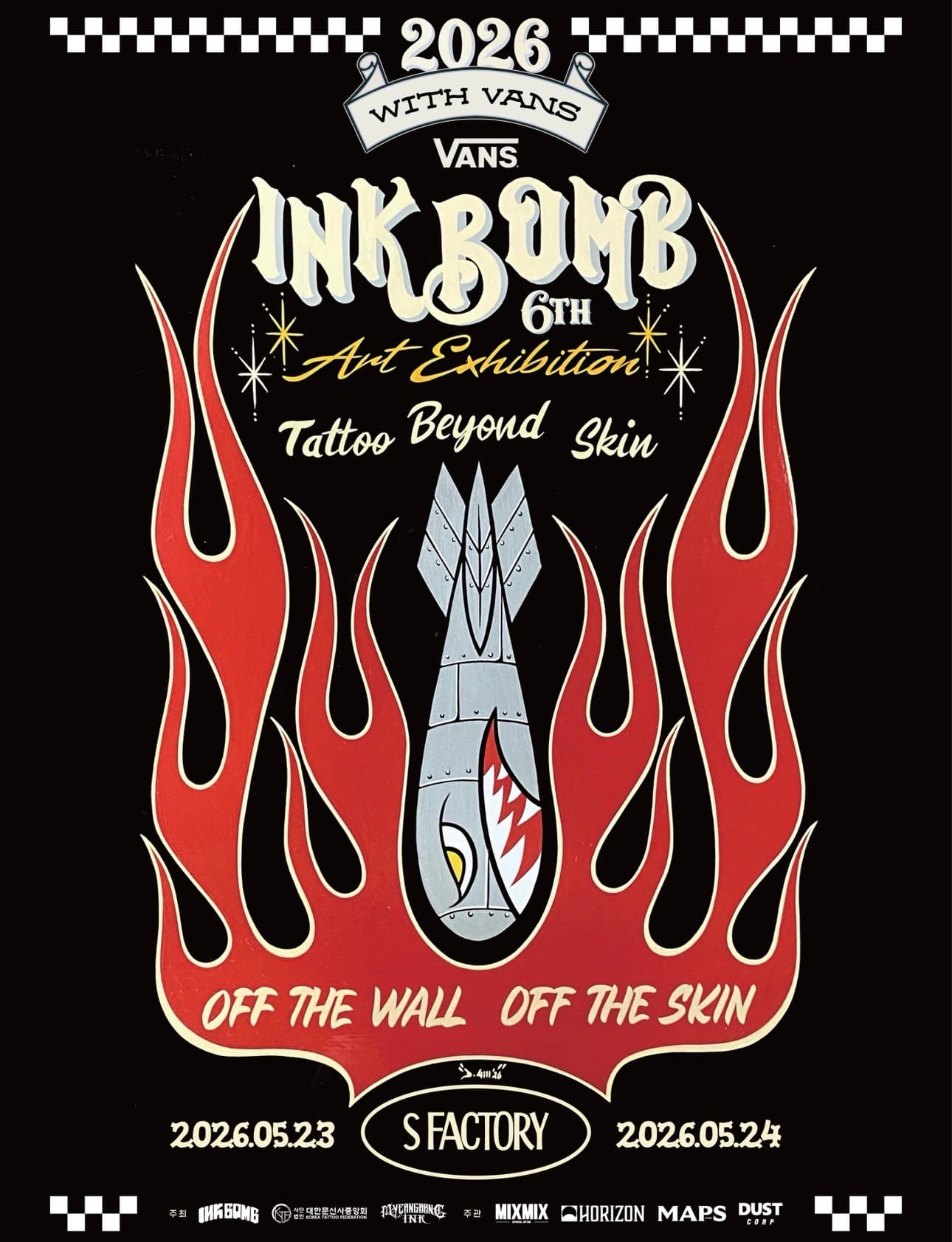 INKBOMB ART EXHIBITION 2026 with VANS