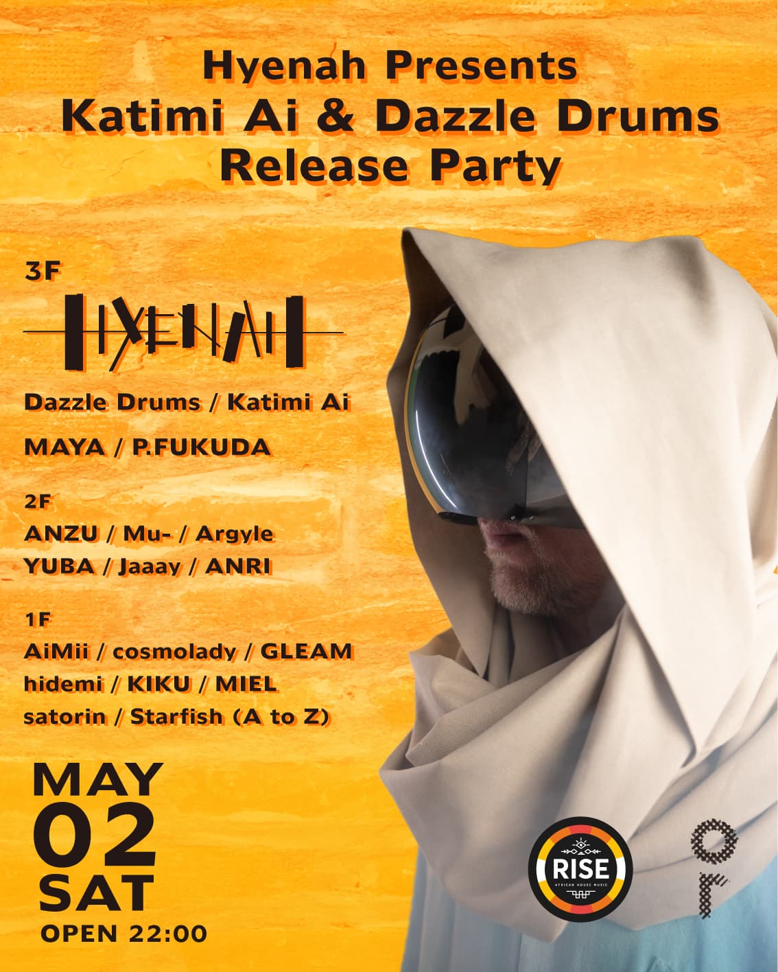 Hyenah presents KATIMI AI & Dazzle Drums Release Party