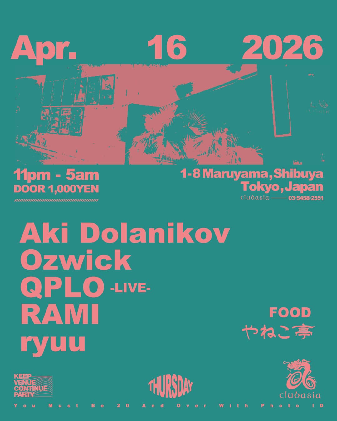 club asia THURSDAY