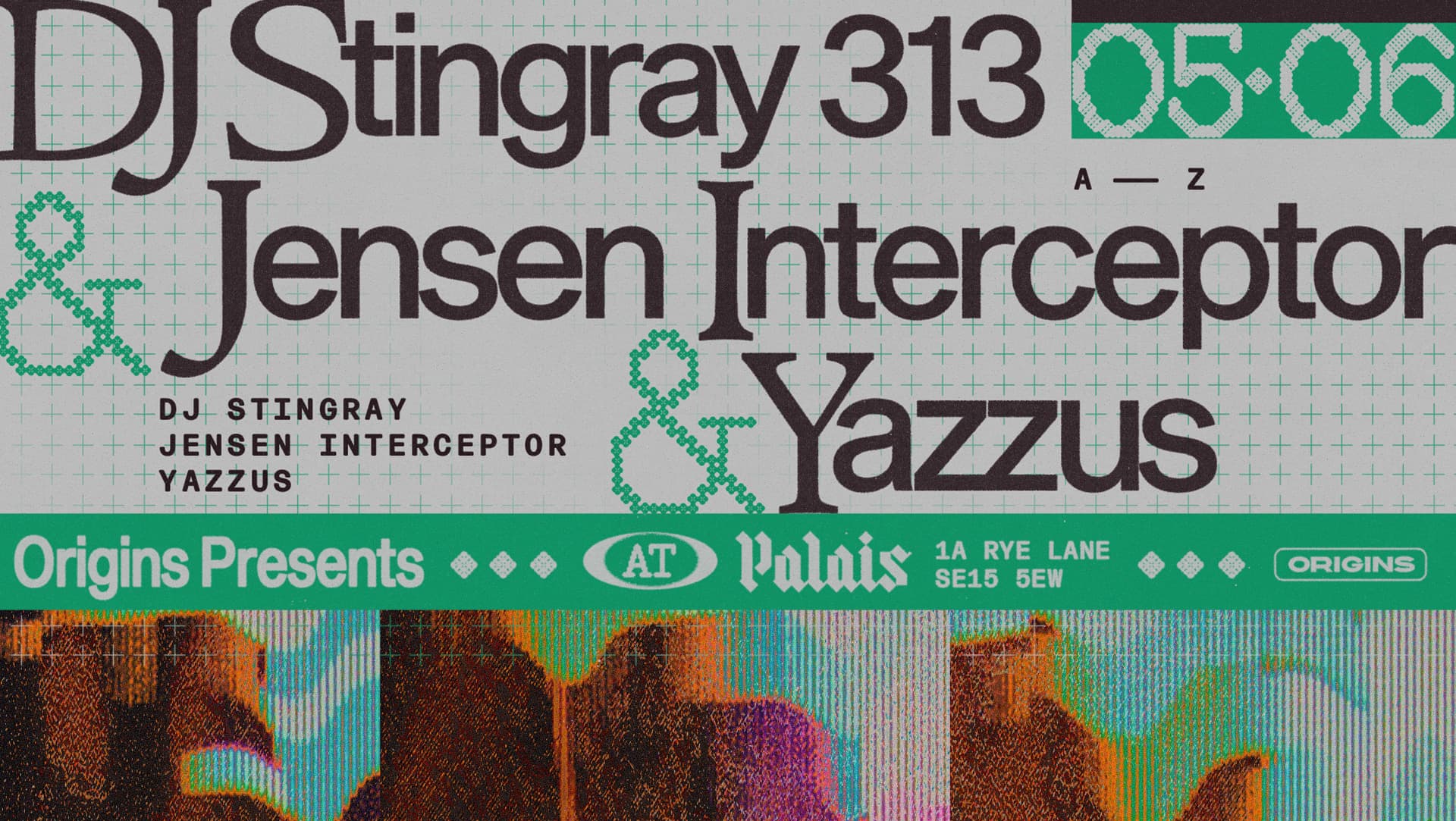 Origins: DJ Stingray 313, Jensen Interceptor & Yazzus