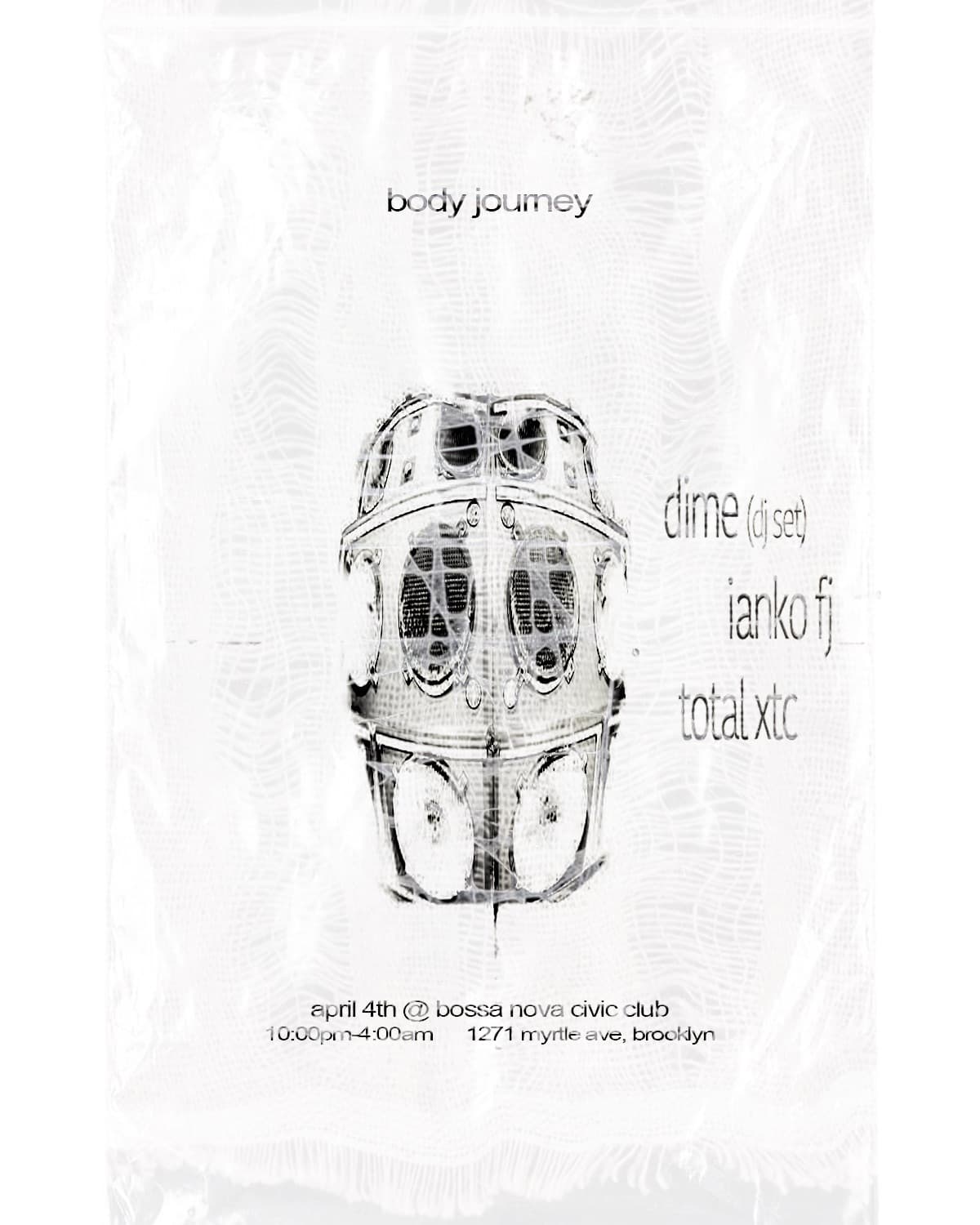 Body Journey with DIME, Ianko FJ + Total XTC